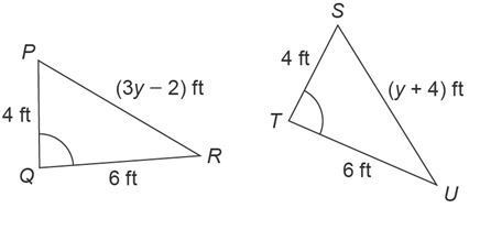 Are triangles the congruent? Write the congruency statement. What is the congruency-example-1