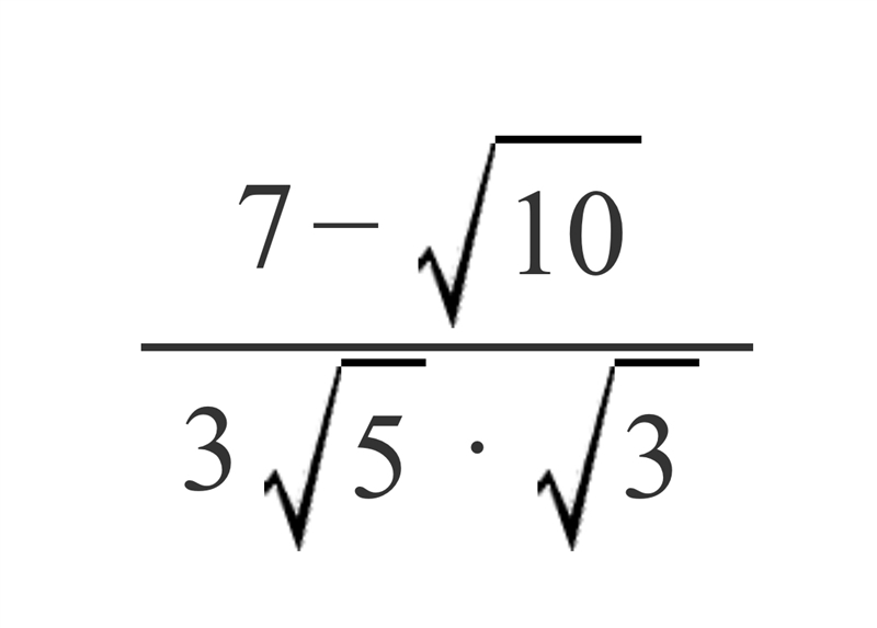 Rationalize the denominator.-example-1