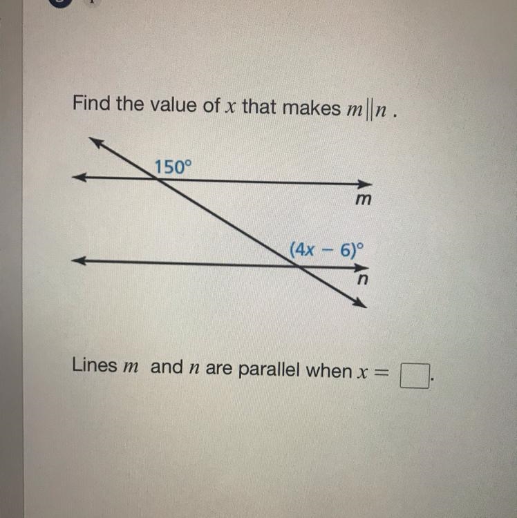 Does anyone know how to do this? How do you know if you do just 150=4x-6 OR 150+4x-example-1