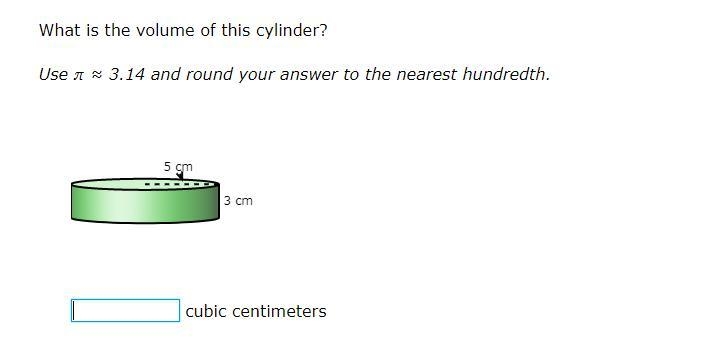 What is the volume of this cylinder? Use ​ ≈ 3.14 and round your answer to the nearest-example-1