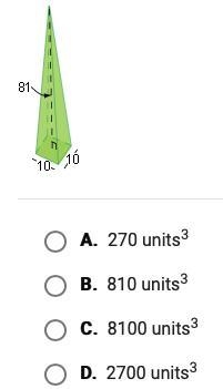 What is the volume of the regular pyramid below?-example-1