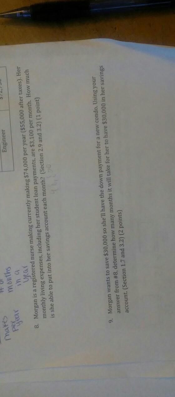 Did I do the first question right? can anyone please help me with the 2nd question-example-1