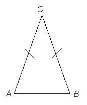 ΔABC is isosceles. AC = 2x - 7 and BC = 5x - 25. What is the length of AC? A. 3 B-example-1