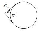 In the figure, what is the value of x?-example-1