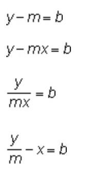 Which equation solves for b-example-1