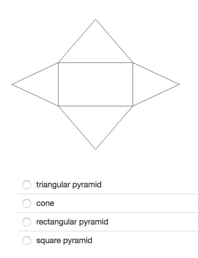 Identify the three-dimensional figure that can be made from this net. HELP PLEASE-example-2