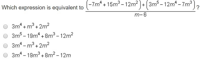 Which expression is equivalent to?-example-1