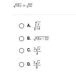 Which choice is equivalent to the quotient shown here when x is greater than or equal-example-1