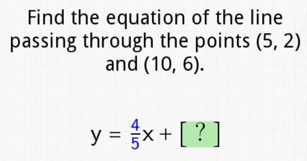 What is the y-intercept? Give explanation, please.-example-1