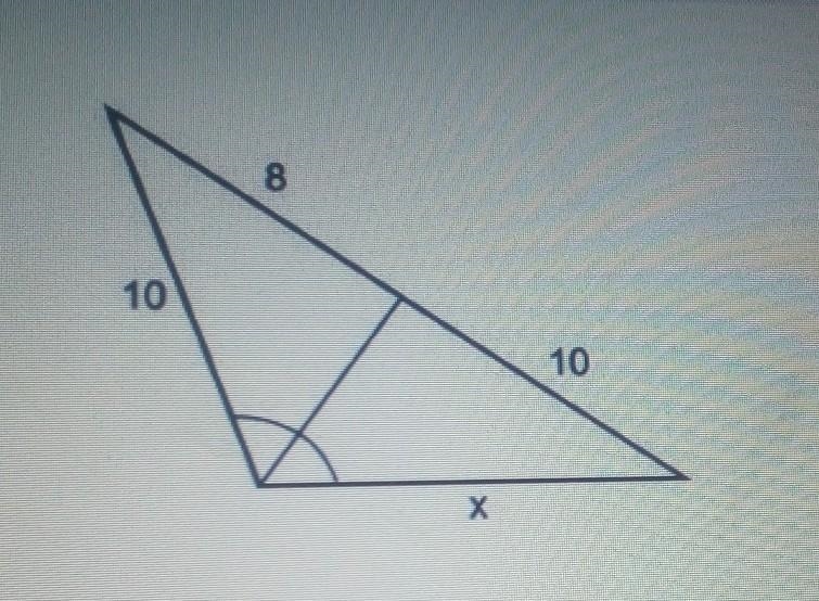 Find the value of x rounded to the nearest tenth.​-example-1