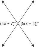 What is the value of x? Enter your answer in the box. x =-example-1