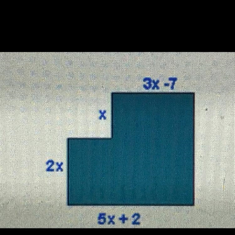 Explain with words how you find the area of the figure. then find the area. image-example-1