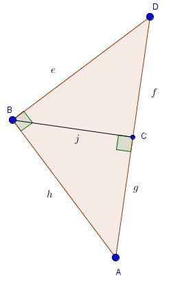 Use the Geometric Mean Theorem to find the value of J if G=3 and F=12-example-1