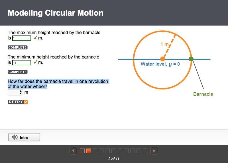 Algebra 2 help - DO NOT GUESS! EXPLAIN YOUR ANSWER PLEASE :) How far does the barnacle-example-1