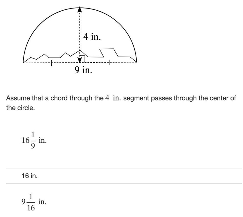 Identify the diameter of the disc. HELP ASAP!!-example-1