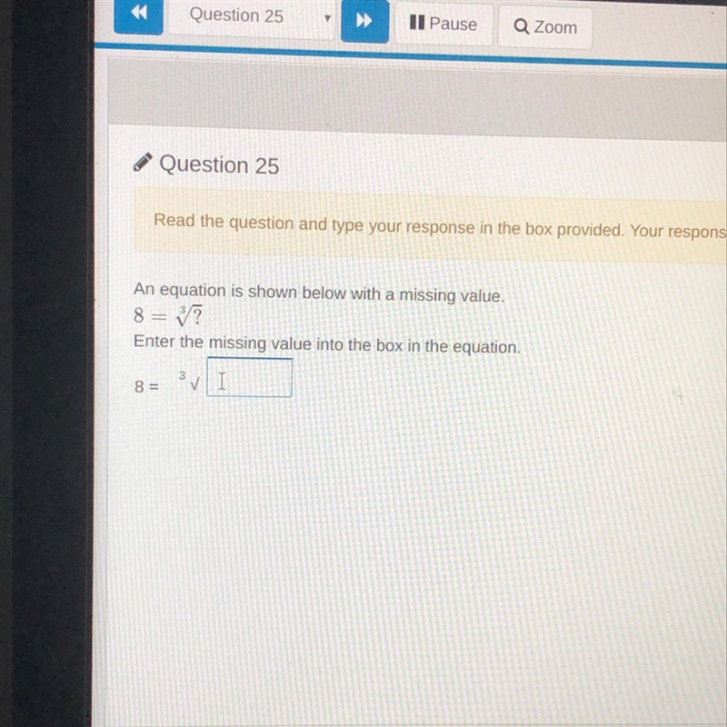 Read the question and type your response in the box provided. Your response will be-example-1