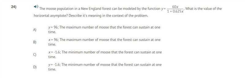 PLEASE HELP ASAP!!! CORRECT ANSWER ONLY PLEASE!!! The moose population in a New England-example-1