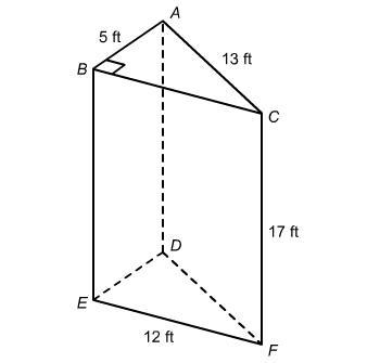 What is the area of the two-dimensional cross section that is parallel to face ABC-example-1