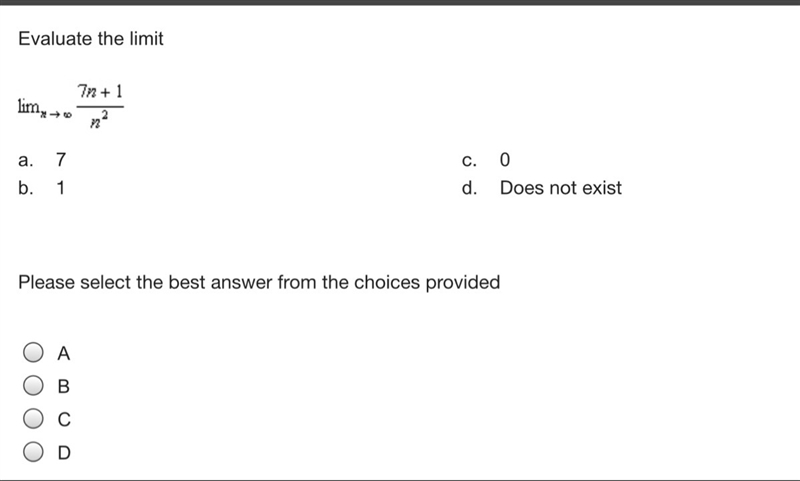 Evaluate the limit...-example-1