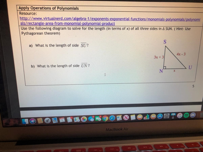 Can someone help me out with this question? How do you use the Pythagorean theorem-example-1