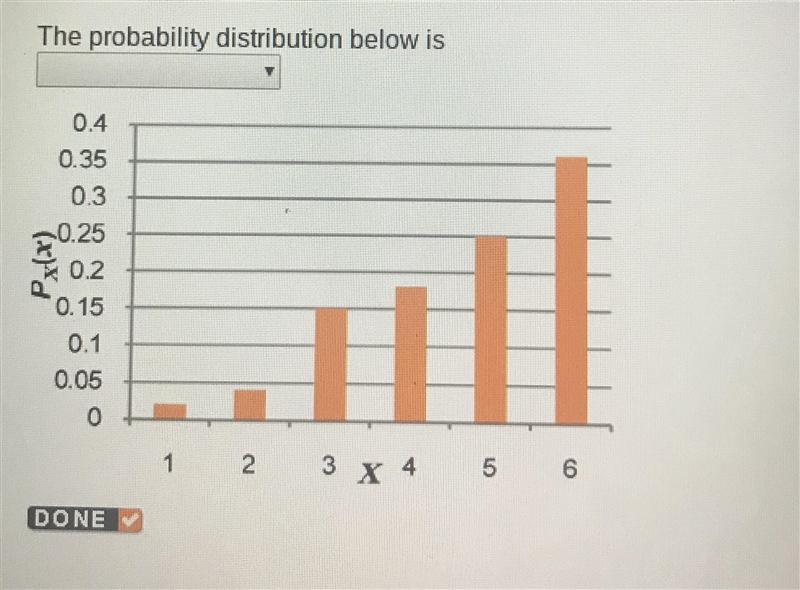 Please help thanks the answer choices are: negatively skewed, symmetric, positively-example-1