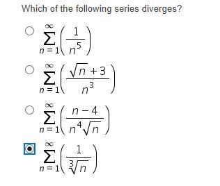 Is this correct? The answer I picked was the only one that had no limit. If I did-example-1