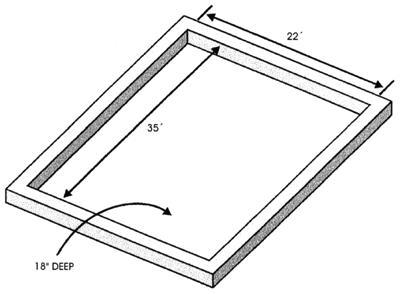 A garage is scheduled to have a temporary gravel floor until the homeowner has the-example-1