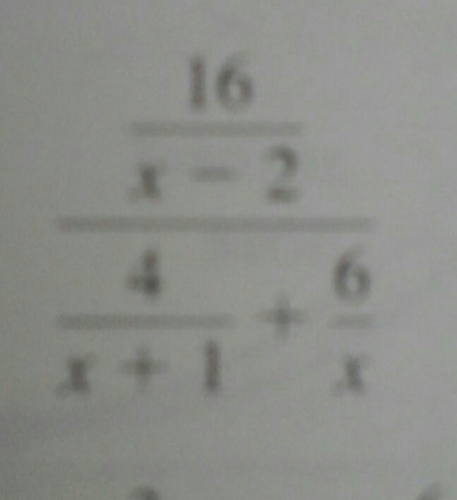 [15 Points, Algebra 2] Simplify the complex fraction and find the restrictions.-example-1