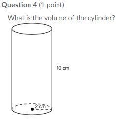 What is the volume of the cylinder-example-1