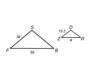 NEED HELP ASAP 80 P0INTS What is the value of x? Enter your answer in the box. units-example-1