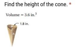 Find the volume of the cone-example-1