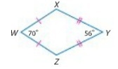 If WXYZ is a kite, find the measure of Angle X. Enter your answer as a number.-example-1