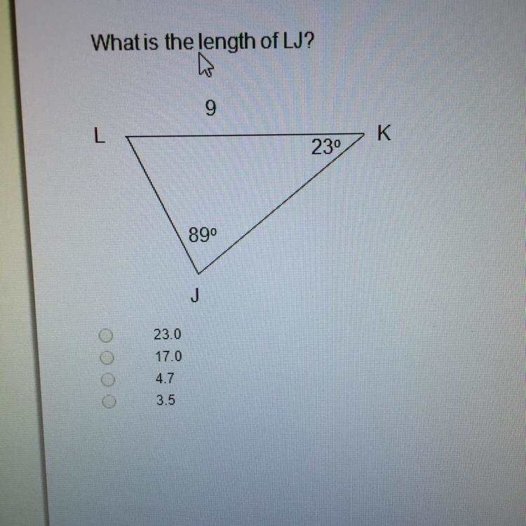 What is the length of LJ?-example-1