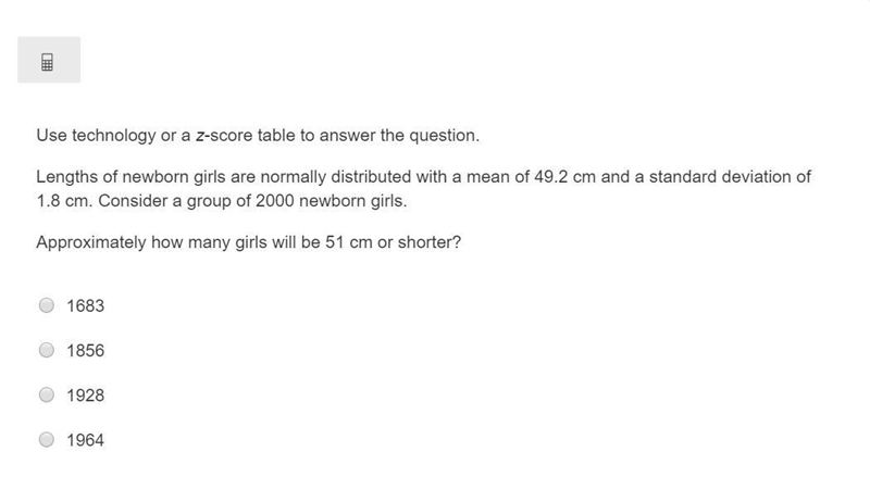 PLEASE HELP ASAP!!! CORRECT ANSWER ONLY PLEASE!!! Use technology or a z-score table-example-1