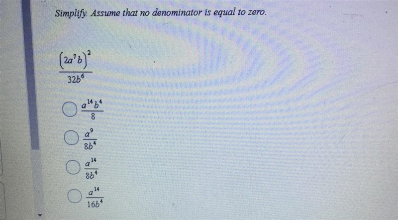 Simplify. Assume that no denominator is equal to zero.-example-1