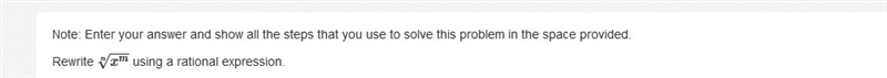3. Simplify. 312⋅312 4. Rewrite n√xm using a rational expression.-example-2