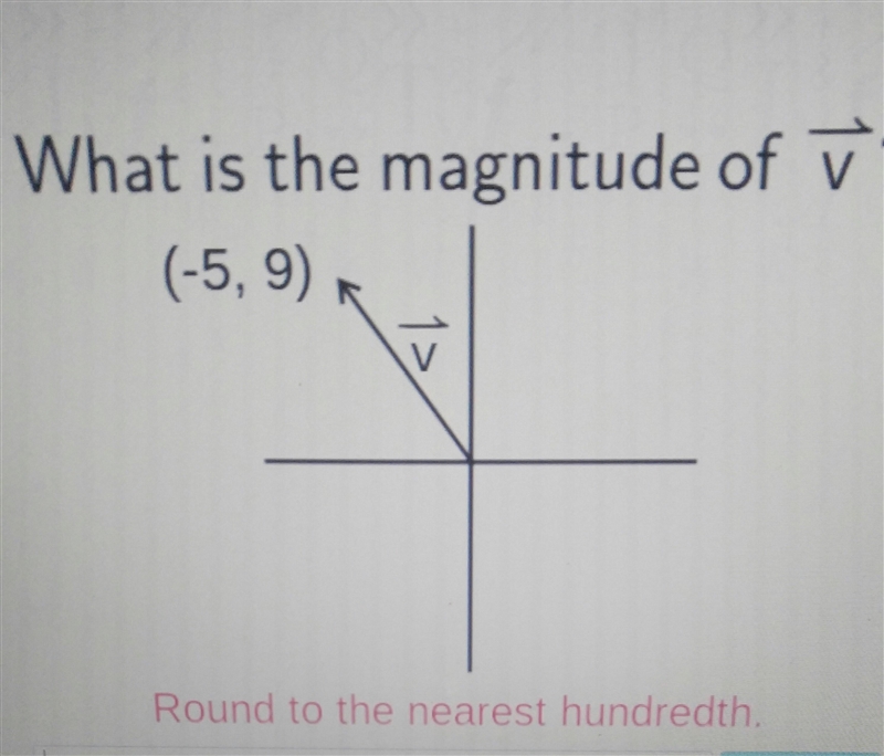 What is the magnitude of v? 50 points!-example-1