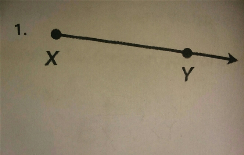 Name each ray Calculation Tip: In ray "AB", A is the endpoint of the ray-example-1