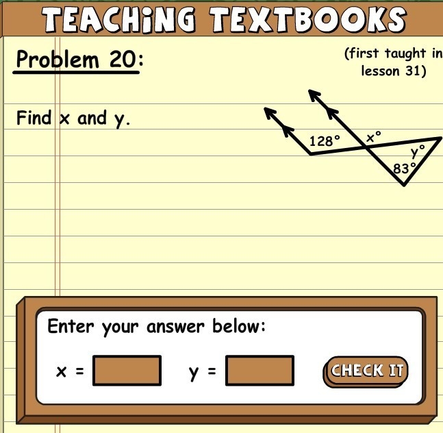 Find x and y of this shape.-example-1