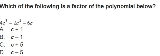 Which of the following is a factor of the polynomial below?-example-1