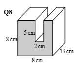 Find the volume of the following solid:-example-1