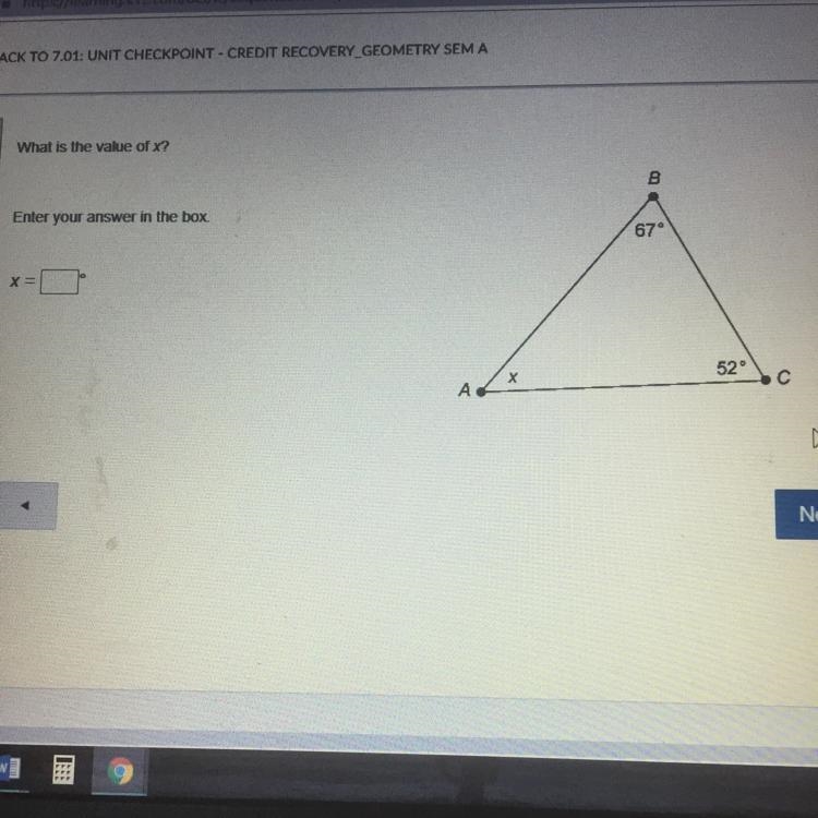 What is the value of x? Enter your answer in the box-example-1