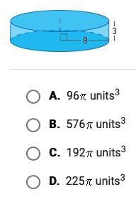 What is the volume of the cylinder below?-example-1