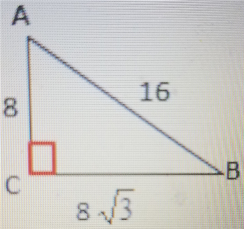 In the previous problem, which of the following is m angle B to the nearest degree-example-1