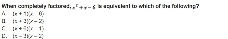 When completely factored, is equivalent to which of the following?-example-1