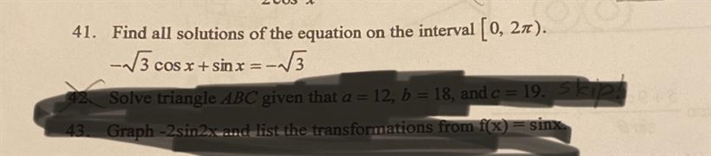 30 points!!!!!!! Please Help with number 41!!! Answers will me much appreciated!!-example-1