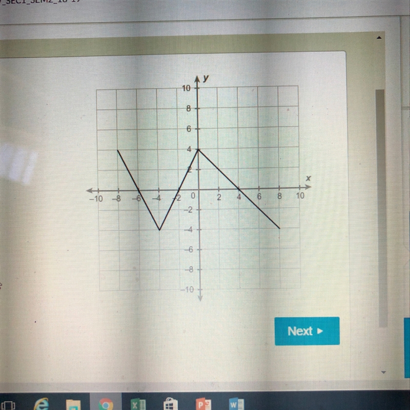 For which intervals is the function positive? (4,8] (-6,-2) (-2,4) [-8,-6)-example-1