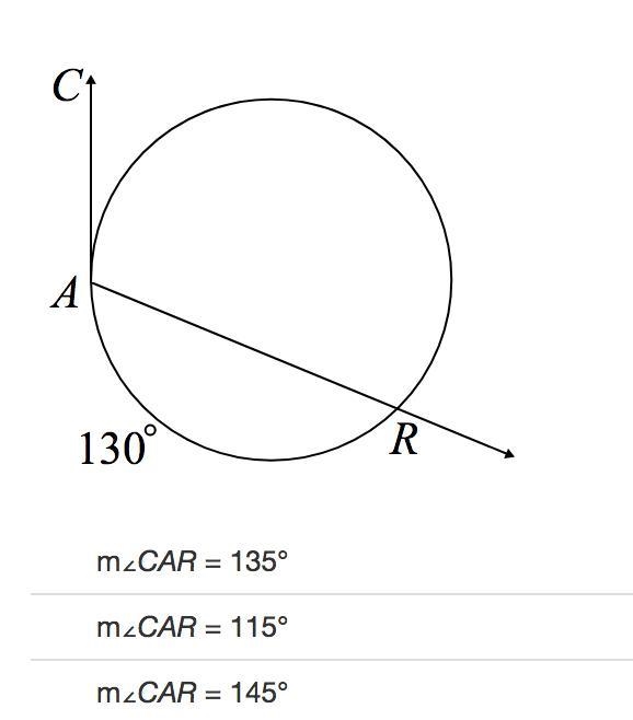 Identify m∠CAR HELP ME ASAP!!-example-1