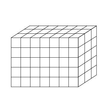 About how many cubes were used to make this figure? A. about 40 B. about 70 C. about-example-1