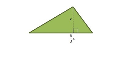 Find the area of the triangle below.-example-1